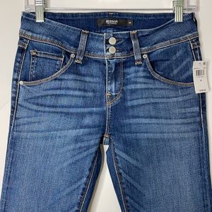 NWT Hudson Jeans Women's Size 26 Beth Midrise Baby Boot Cut Blue Jeans